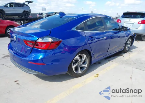 2019 Honda Insight Ex из США, поврежденный, VIN 19XZE4F50KE019094
